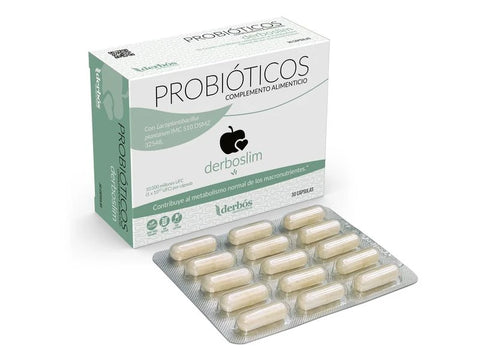 Probióticos Derboslim 30 cápsulas