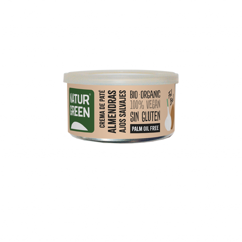 Paté Vegetal Almendra Ajos Salvajes Bio 130 G Naturgreen