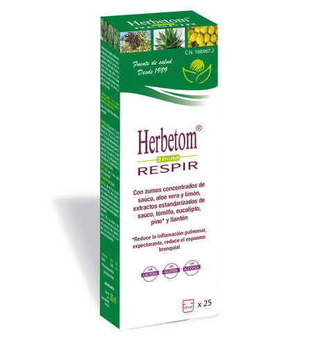 Herbetom 2 Pulm Respir Jarabe 250 ml