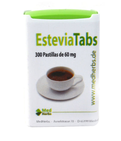 Estevia Tabs 300 pastillas de 60 mg Pámies Tabs