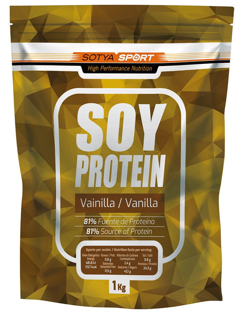 Soy Protein - Proteína de soja 81% - Vainilla 1kg