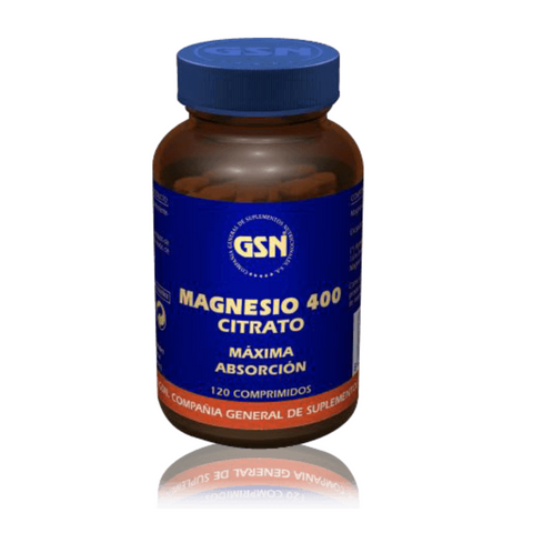 Magnesio 400 citrato GSN 120 comprimidos de 600mg