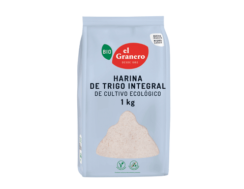 Harina de trigo integral 1kg bio el Granero