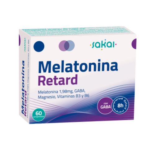 Melatonina Retard 60 cápsulas Sakai