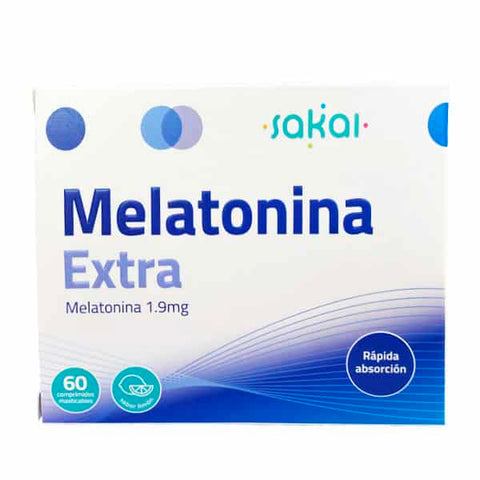 Melatonina Extra 60 comprimidos 1,9mg